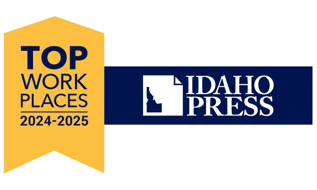Idaho Press Top Workplaces 2024-2025 Award